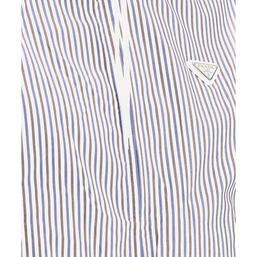 Prada 55% Polyamide jacket in blue — view 3