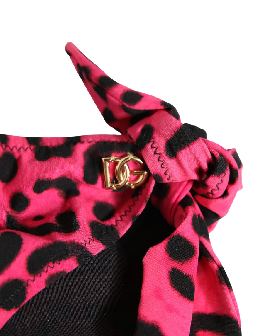 Dolce & Gabbana 75% Nylon 25% Elastane; Lining: 80% Nylon 20% Elastane bikini bottom in pink