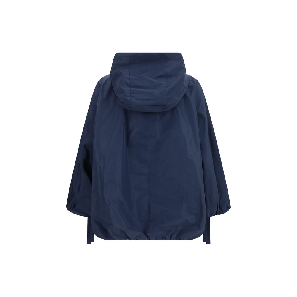 'S Max Mara 100% Polyester raincoat in navy — view 2
