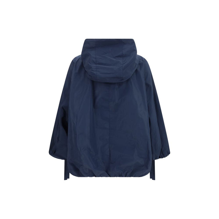 'S Max Mara 100% Polyester raincoat in navy — view 2