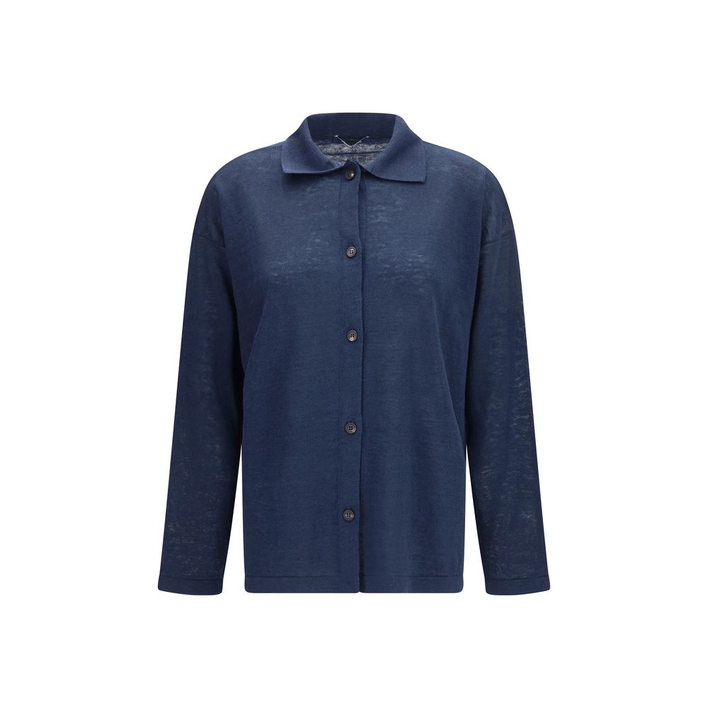 'S Max Mara 100% Linen cardigan in blue