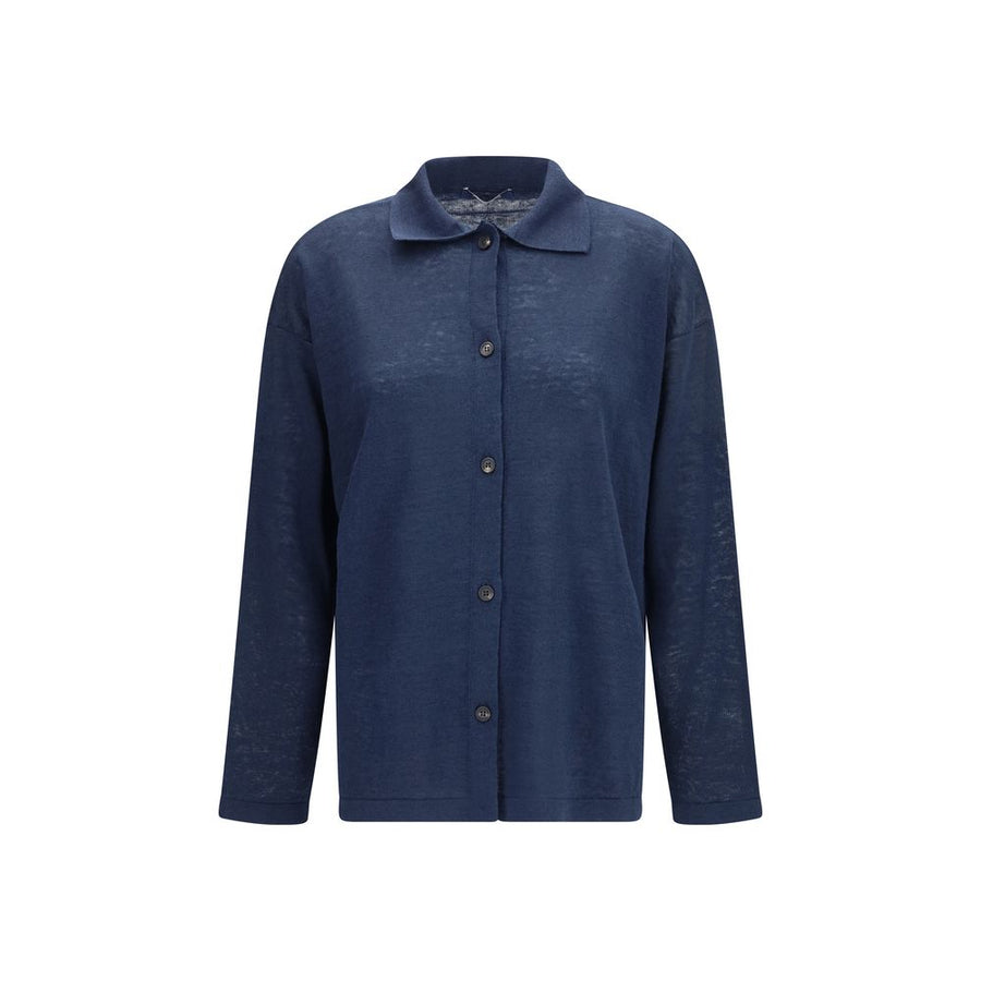 'S Max Mara 100% Linen cardigan in blue