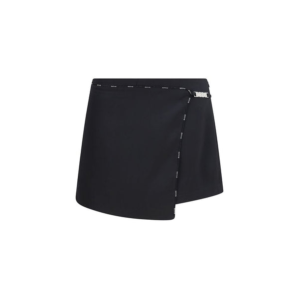 GCDS 100% Polyester shorts in black