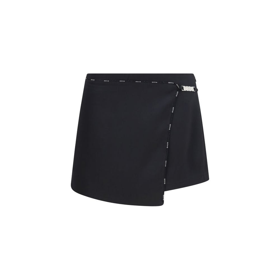 GCDS 100% Polyester shorts in black
