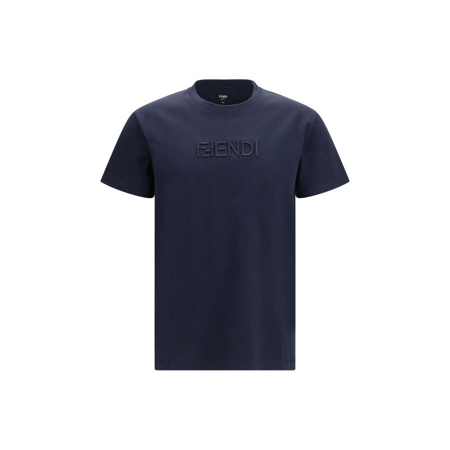 Fendi 100% Cotton t-shirt in navy