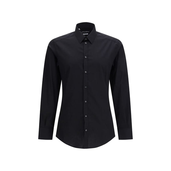 Dolce & Gabbana 97% Cotton 3% Elastane shirt in black