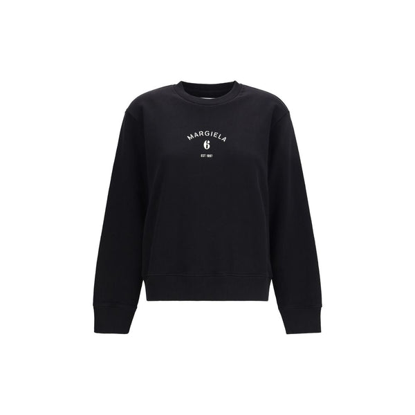 MM6 Maison Margiela 100% Cotton sweatshirt in black