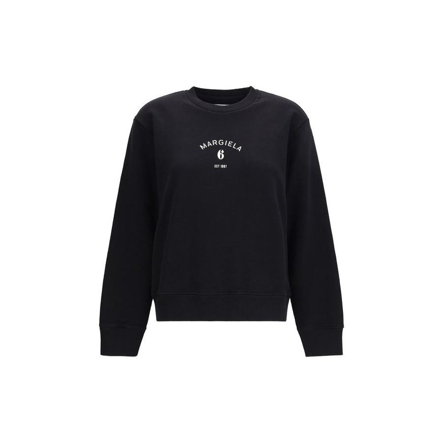 MM6 Maison Margiela 100% Cotton sweatshirt in black