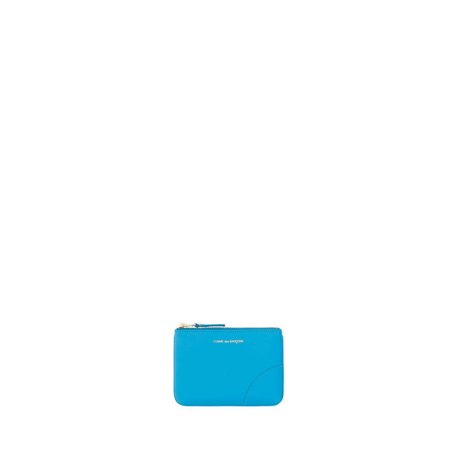 Comme des Garçons 100% Calf Leather Bos Taurus wallet in blue