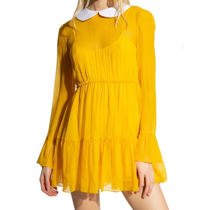 Gucci 75% Acetate dress in yellow — view 2