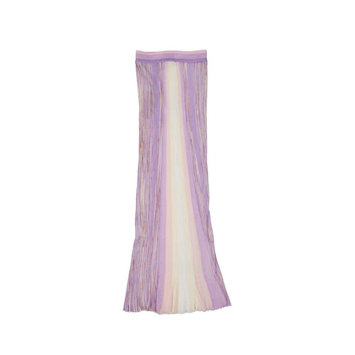 Missoni 36% Cotton skirt in purple — view 2