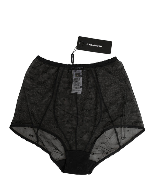 Dolce & Gabbana 92% Polyester slip girdle in black