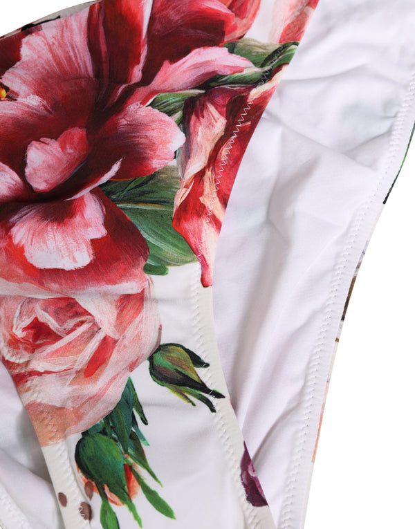 Dolce & Gabbana 75% Nylon 25% Elastane bikini bottom in white