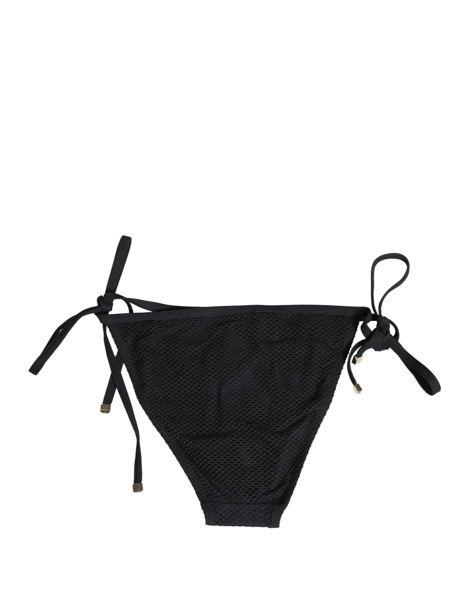 Dolce & Gabbana 12% Elastane 88% Nylon bikini bottom in black