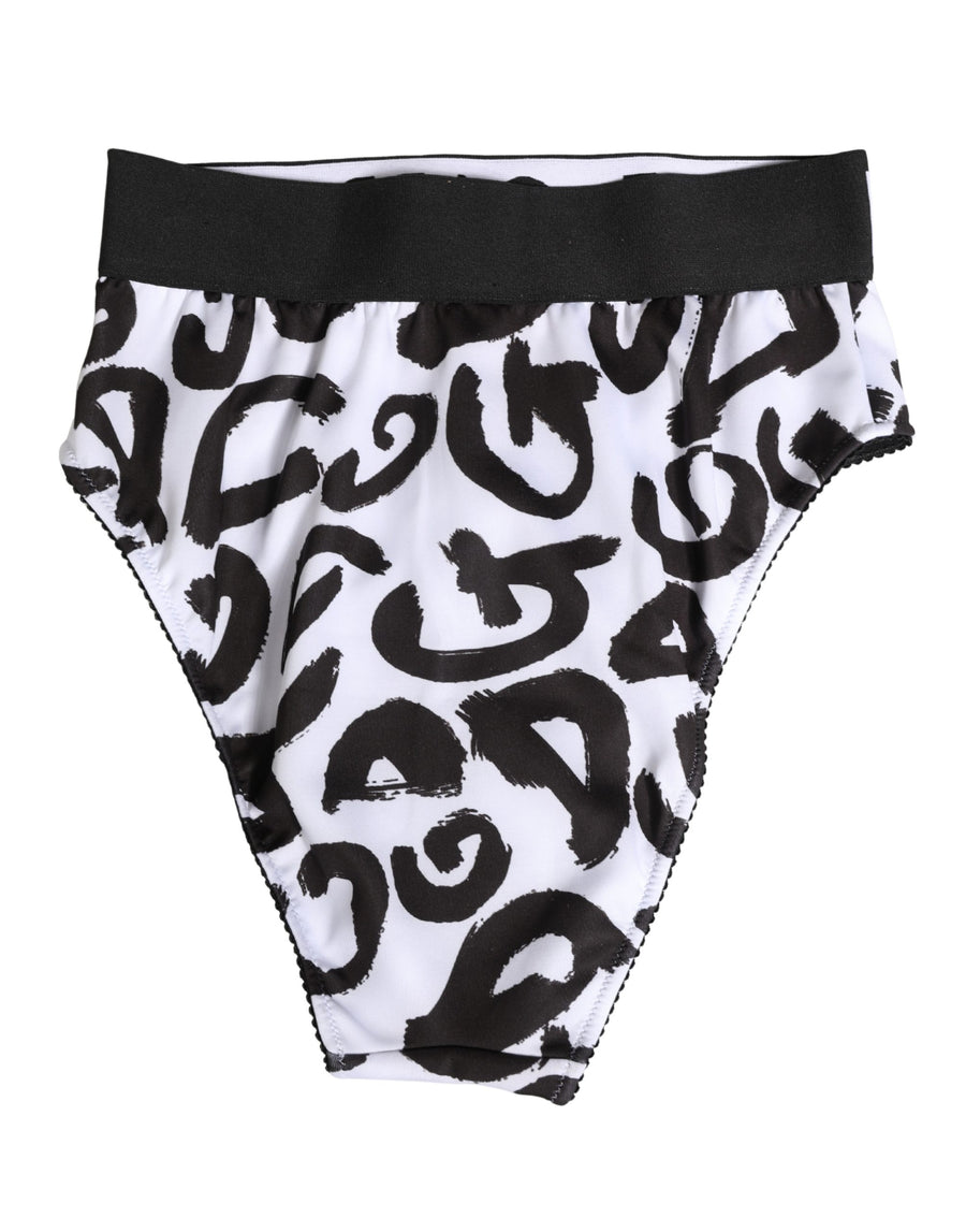 Dolce & Gabbana 92% Polyester brief in black