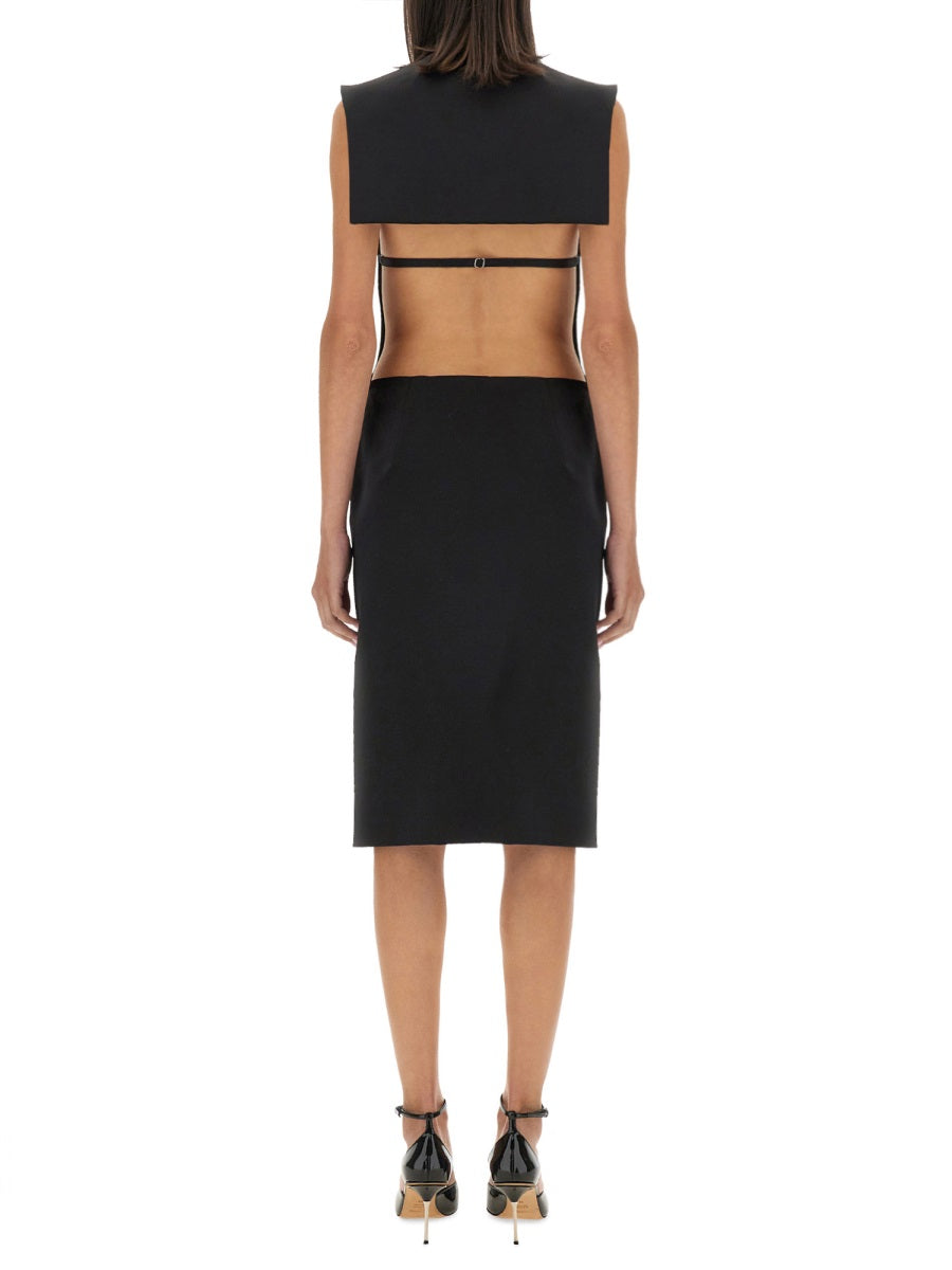 Alete Dress Black Polyester