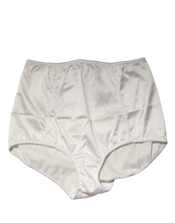 Dolce & Gabbana 94% Silk 6% Elastane girdle in white