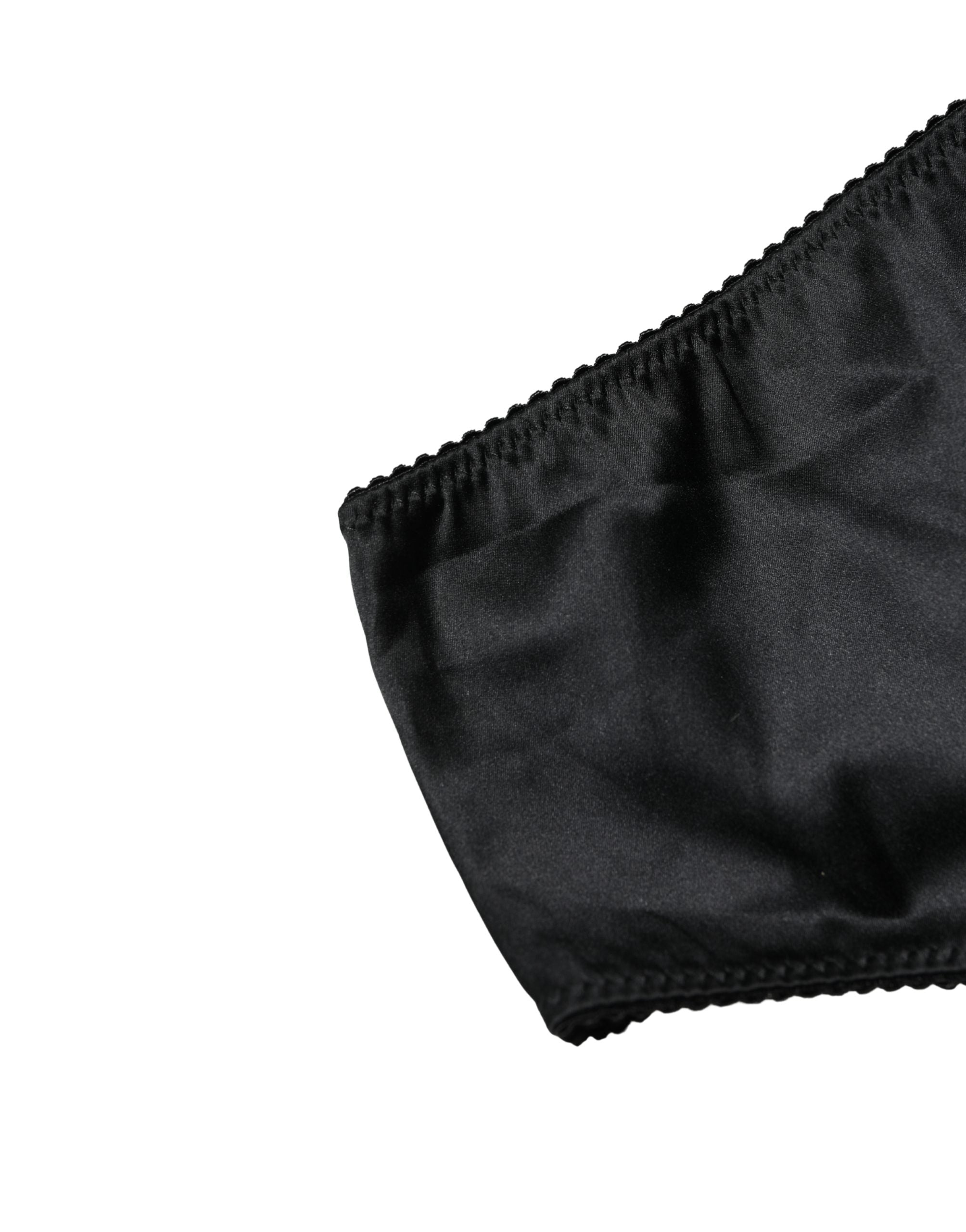 Dolce & Gabbana 94% Silk brief in black — view 2