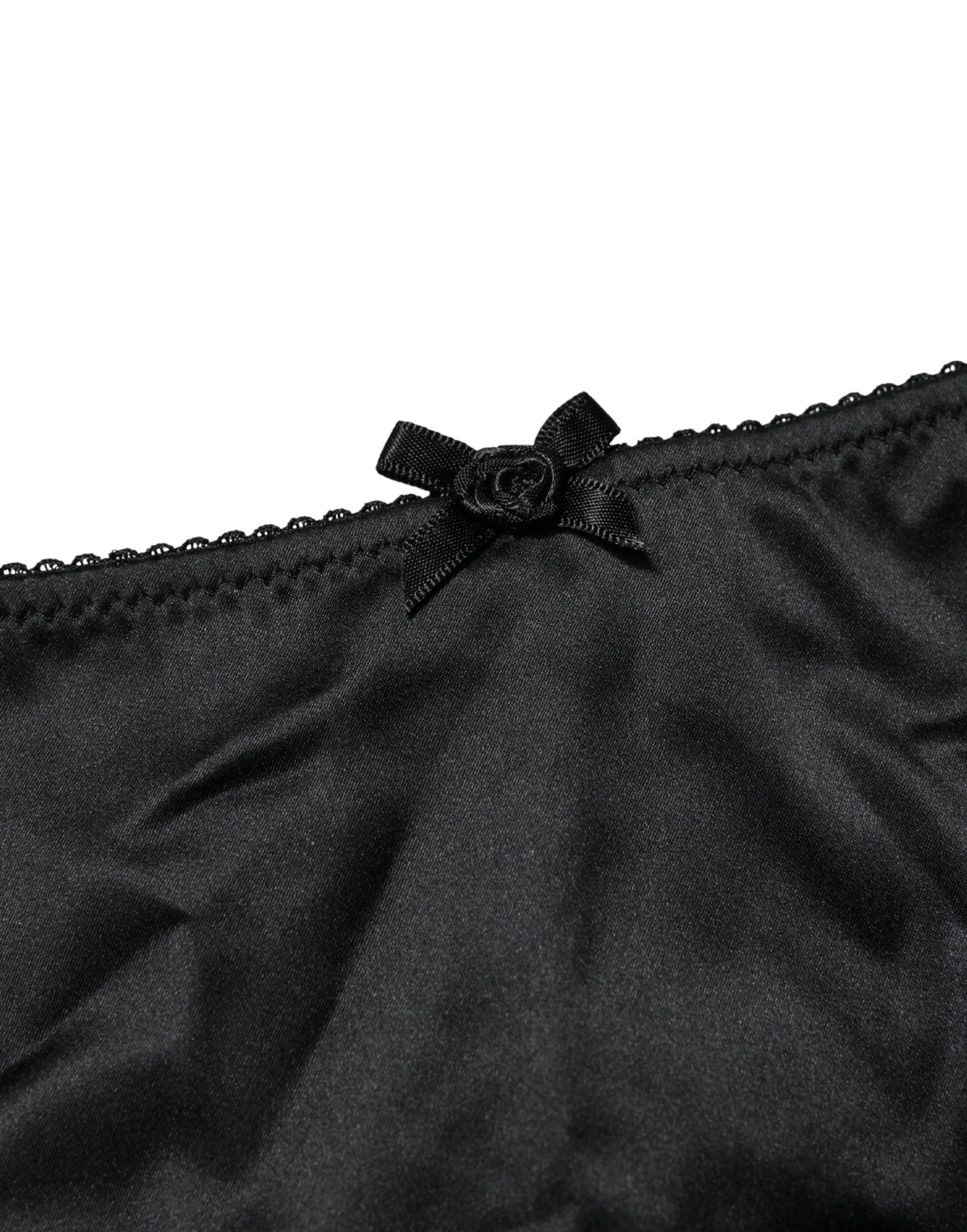 Dolce & Gabbana 94% Silk brief in black