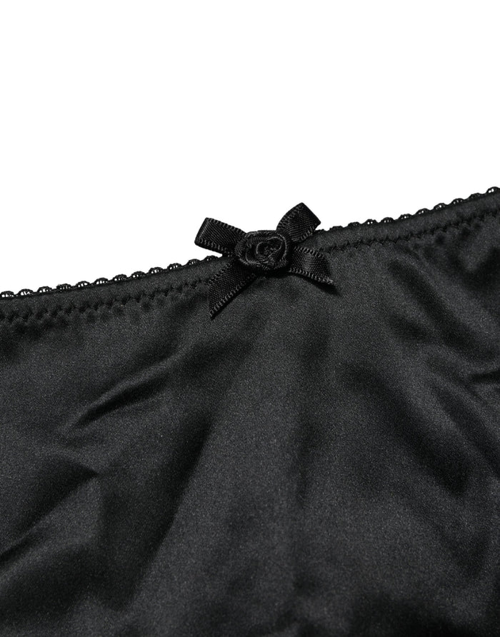Dolce & Gabbana 94% Silk brief in black