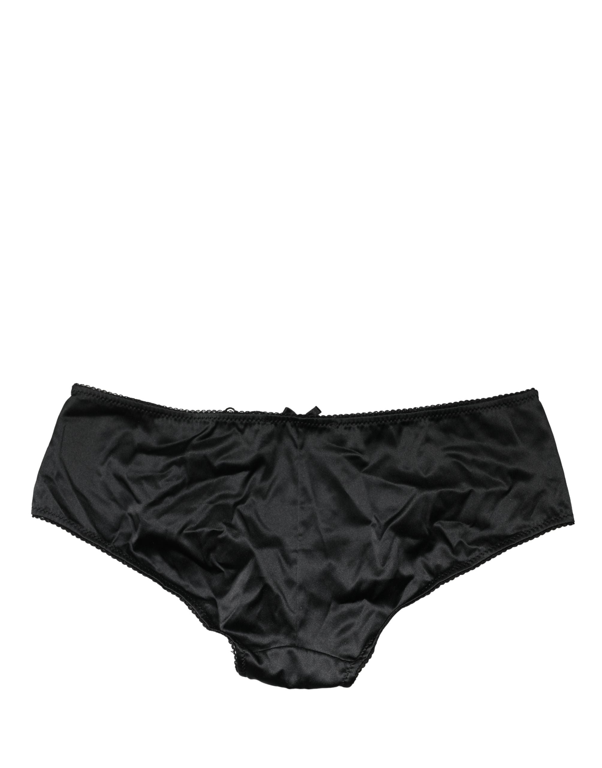 Dolce & Gabbana 94% Silk brief in black — view 2