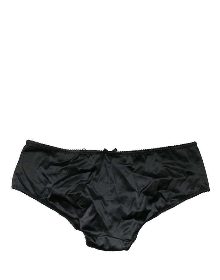 Dolce & Gabbana 94% Silk brief in black — view 2