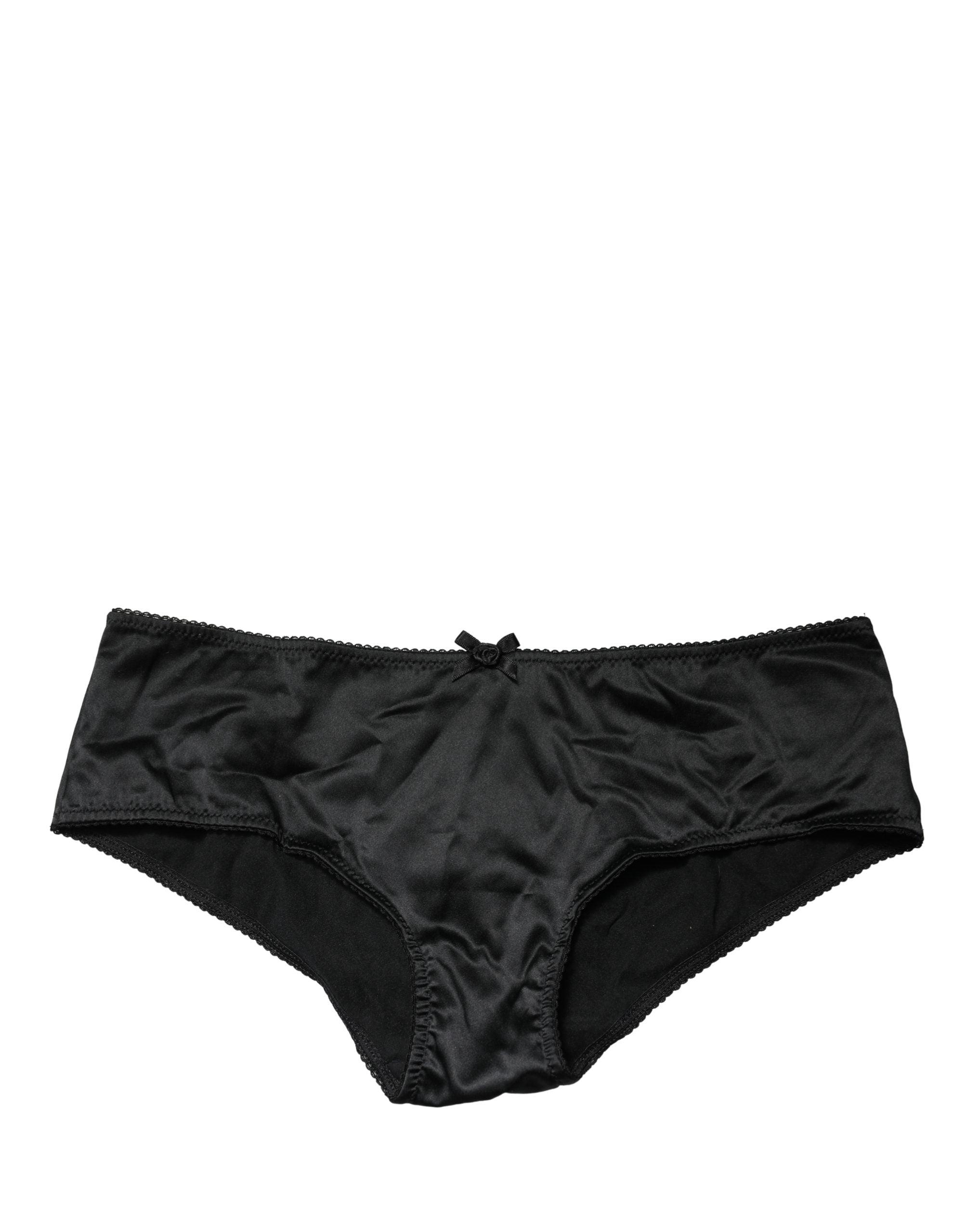 Dolce & Gabbana 94% Silk brief in black — view 4