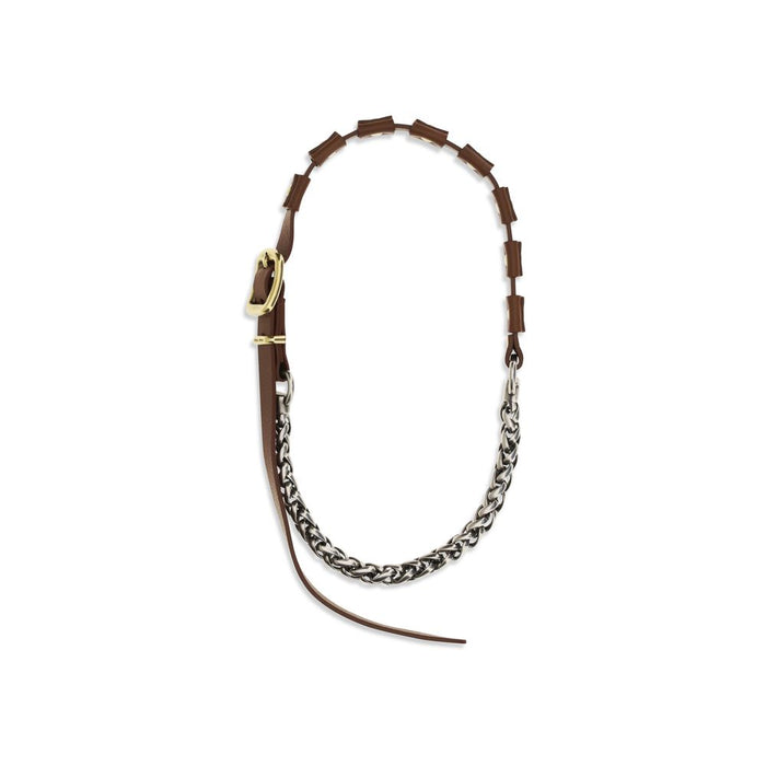 Miu Miu 50% Calf Leather Bos Taurus belt in brown — view 2