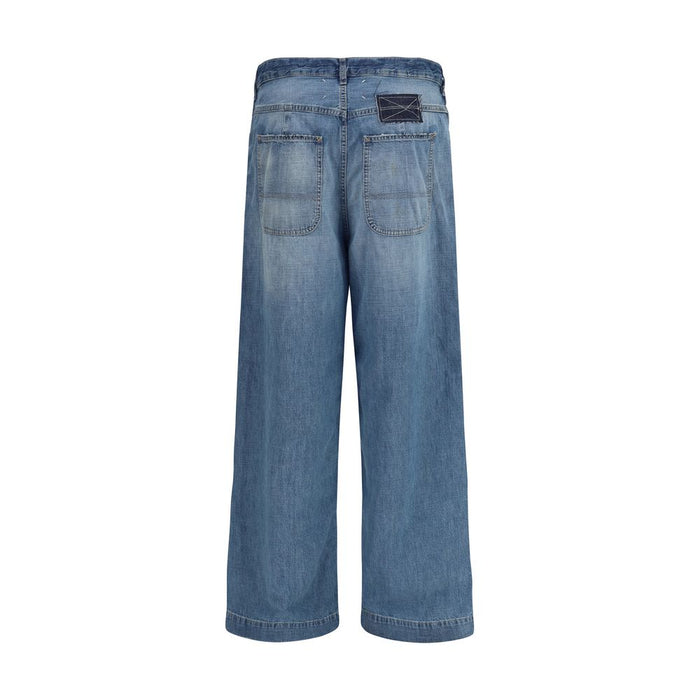 Maison Margiela 100% Cotton jeans in blue — view 2
