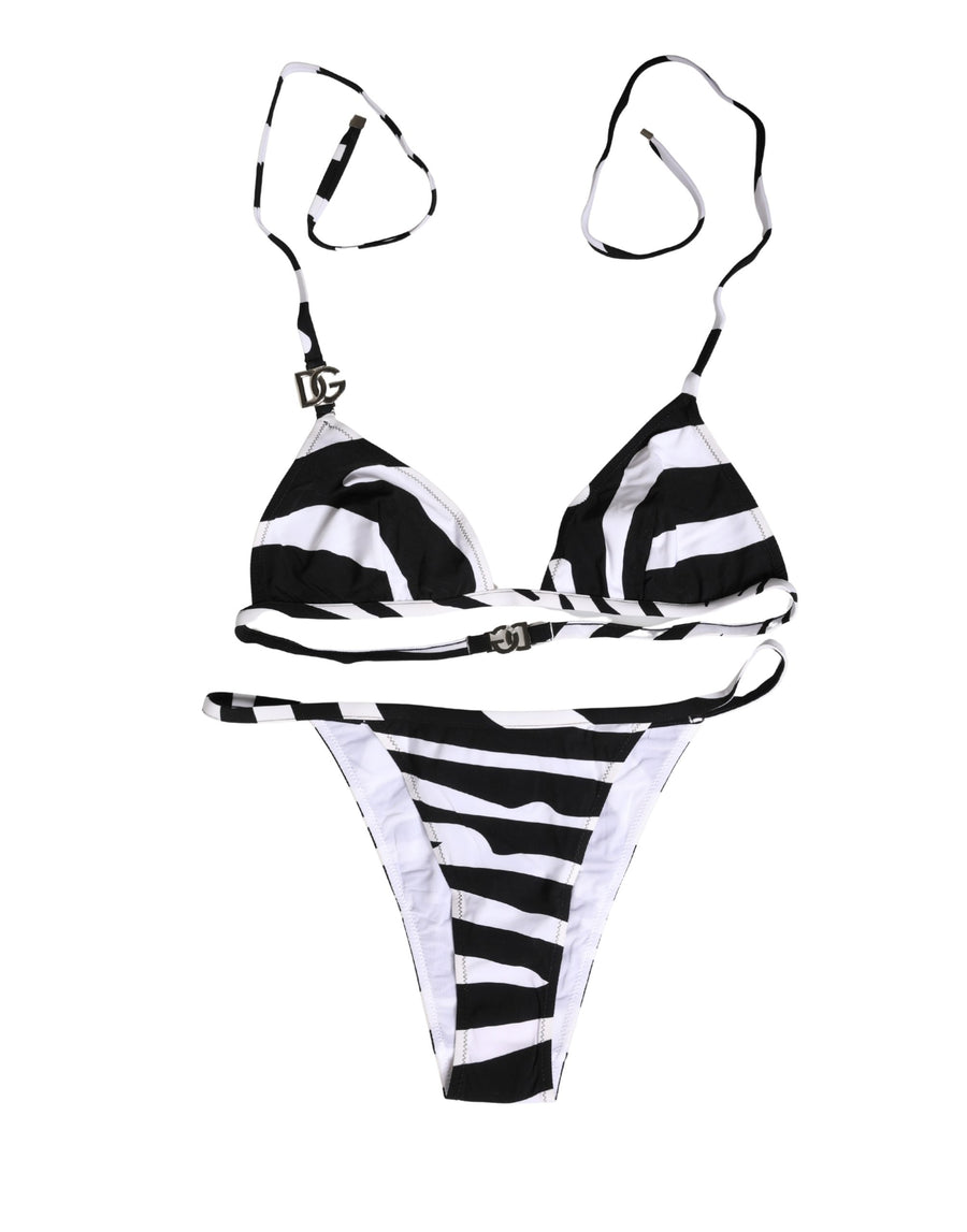 Dolce & Gabbana 25% Elastane bikini in black