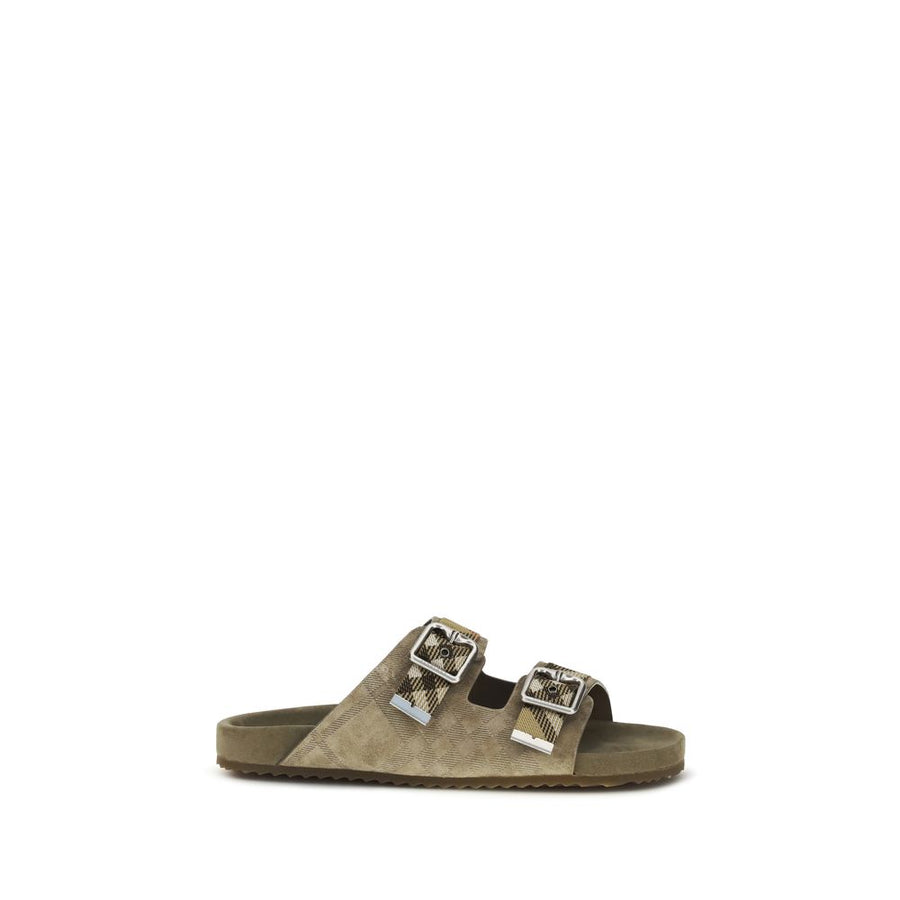 Burberry Upper: 100% Calf Leather Bos Taurus; Sole: 100% Rubber sandals in beige