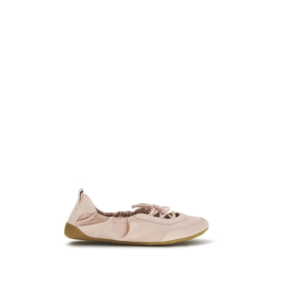Chloé Upper: 50% Polyester ballerina flat in beige