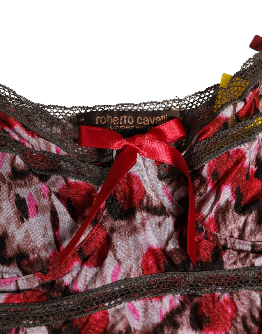 Roberto Cavalli Lace bodysuit in multicolor