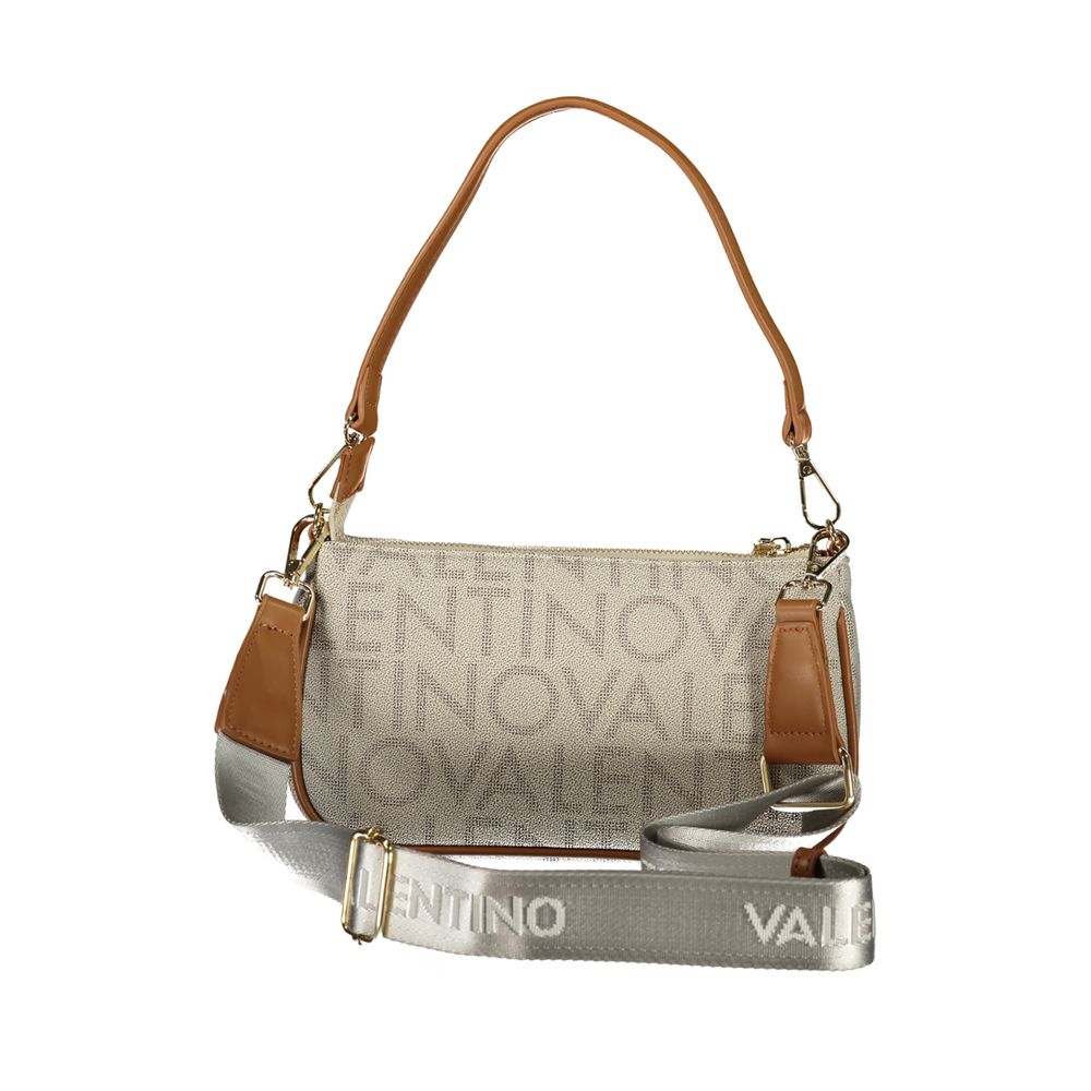 Beige Polyethylene Handbag Bag