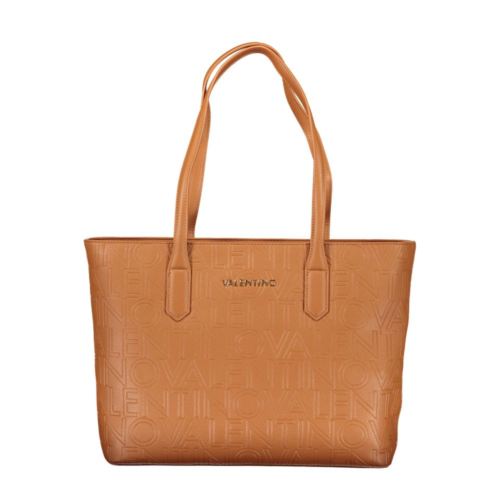 Brown Polyethylene Handbag Bag