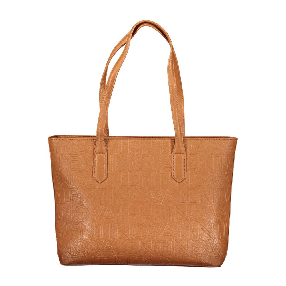 Brown Polyethylene Handbag Bag