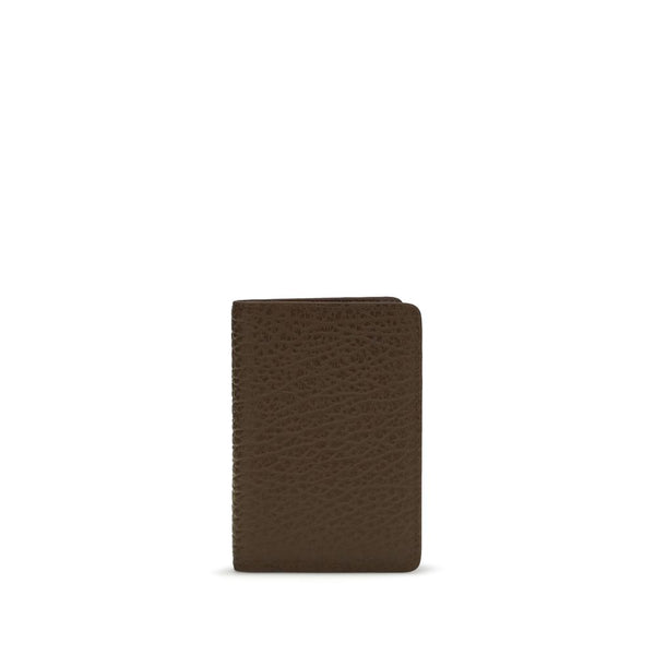 Maison Margiela 100% Calf Leather Bos Taurus wallet in brown