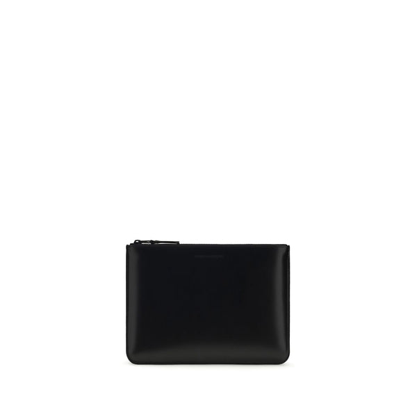 Comme des Garçons 100% Calf Leather Bos Taurus wallet in black