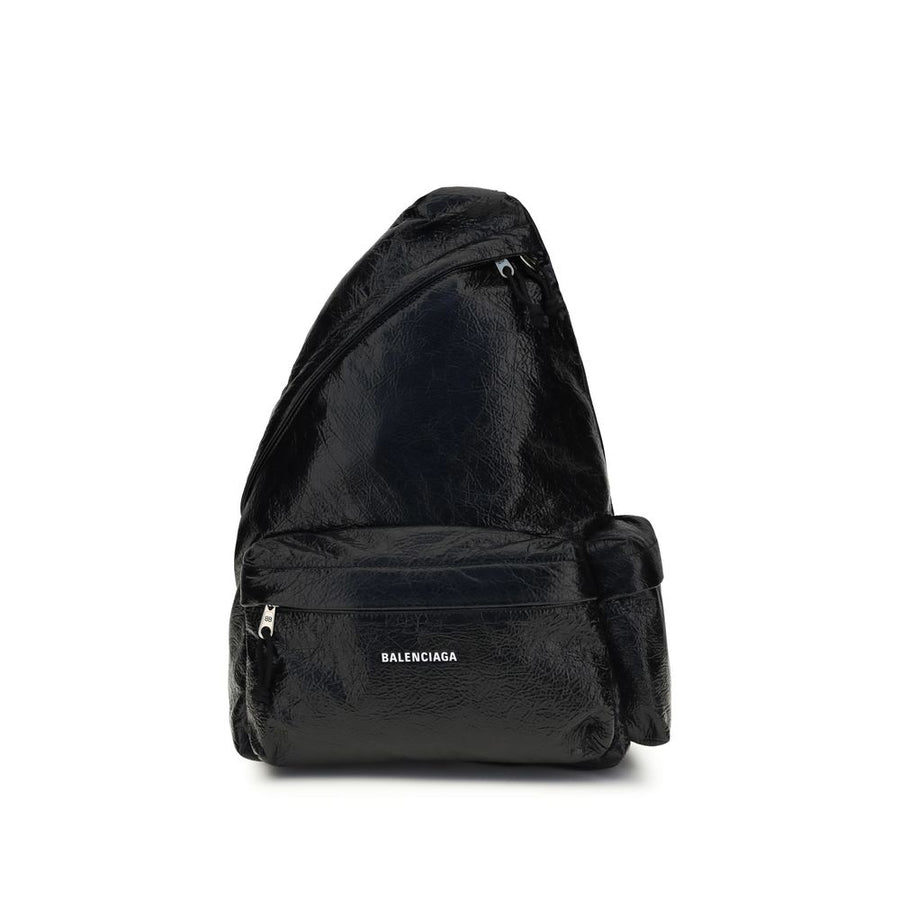 Balenciaga 20% Nylon backpack in black