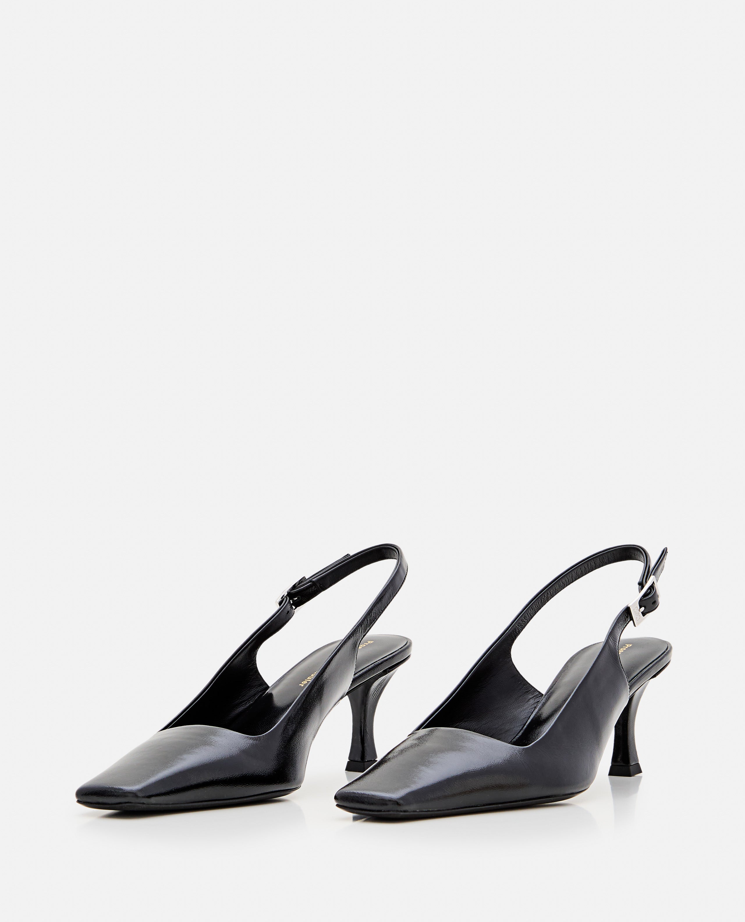 Proenza Schouler With Heel Black Lamb Leather
