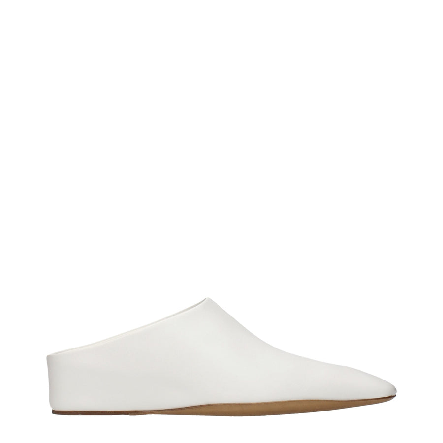 Jil Sander slipper in white