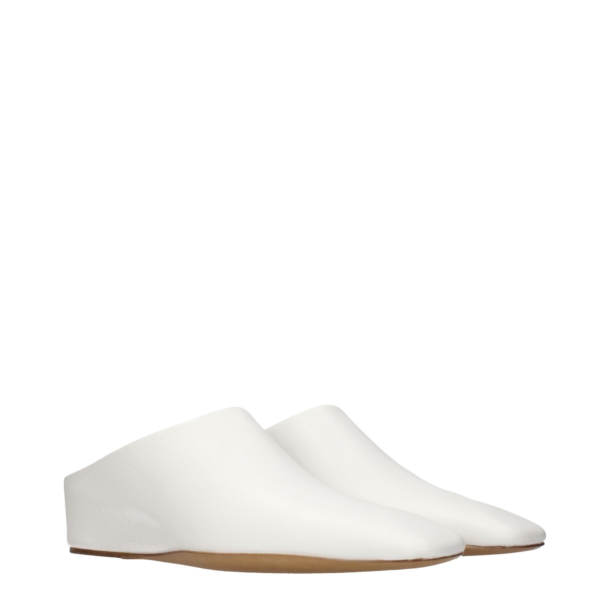 Jil Sander slipper in white — view 2