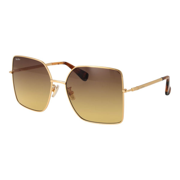Max Mara MA-1064934 Metal frame sunglasses in gold