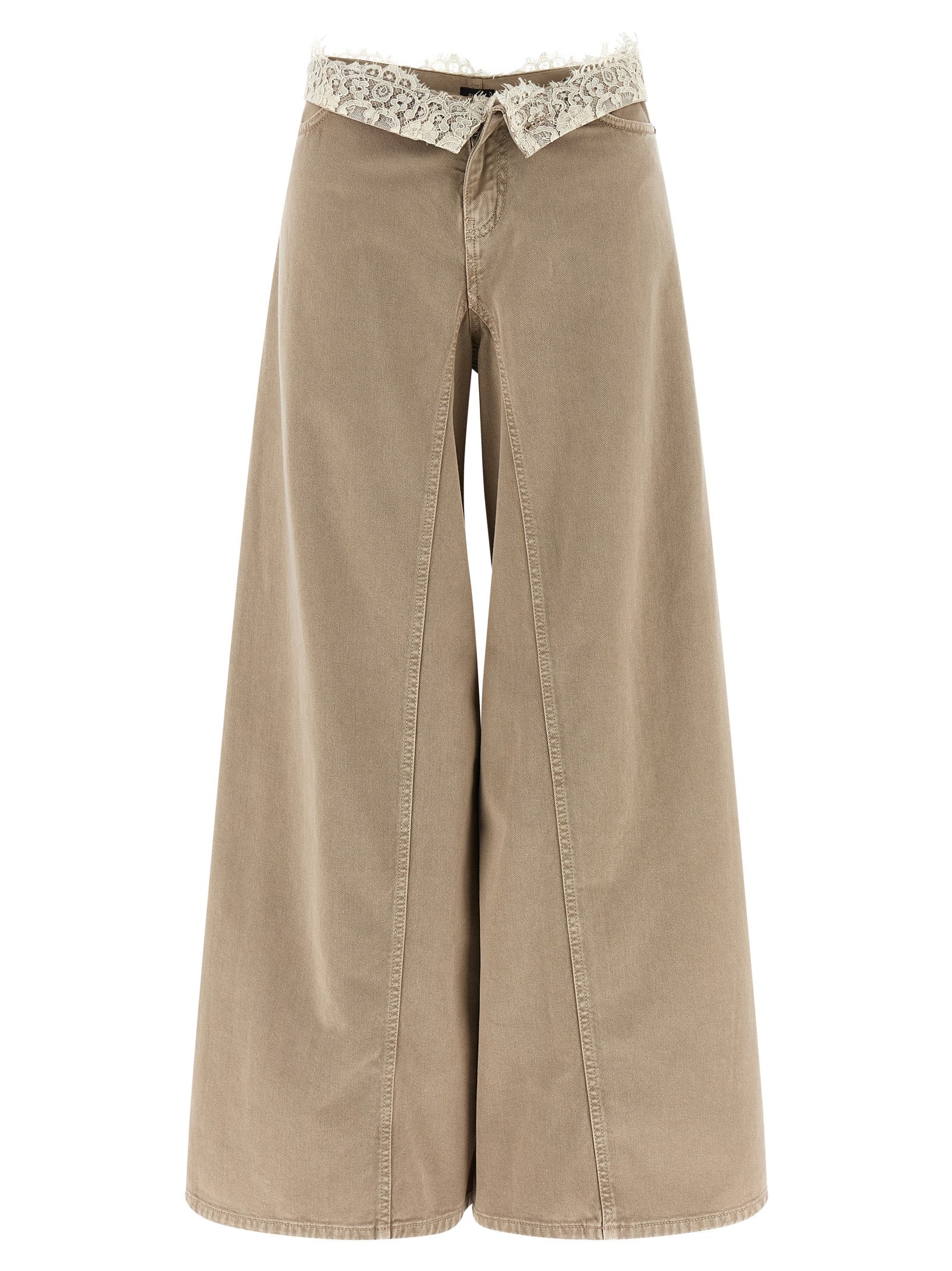 Winona Jeans Beige Cotton