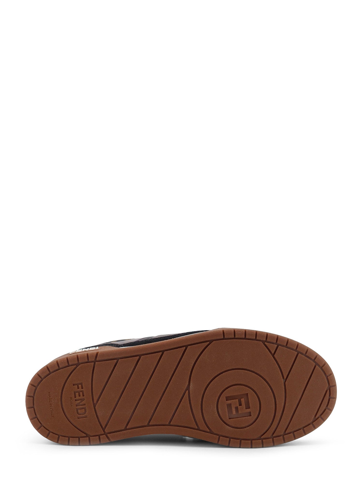 Fendi Sneakers Nero+tab.ner+bianc Suede