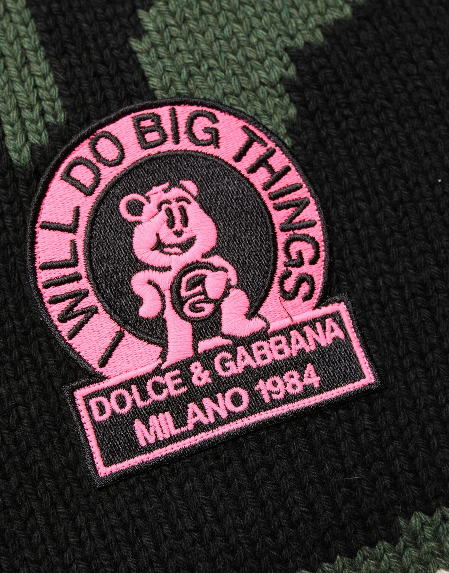 Dolce & Gabbana 47% Virgin Wool sweater in multicolor
