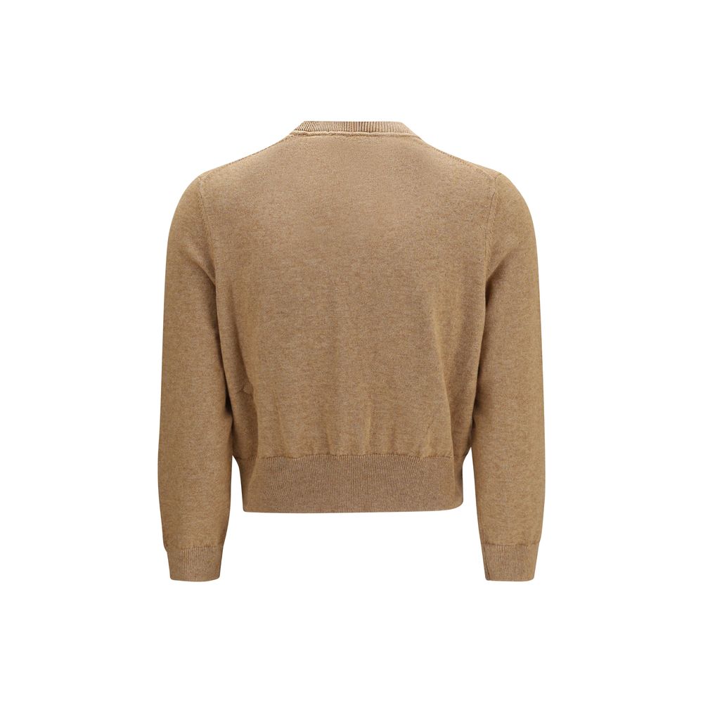 Marant Etoile 70% Cotton cardigan in beige — view 2