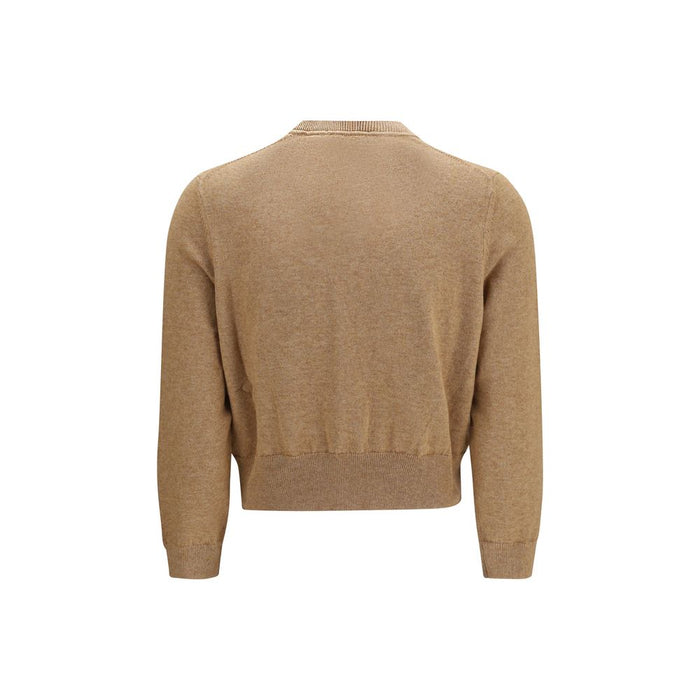 Marant Etoile 70% Cotton cardigan in beige — view 2