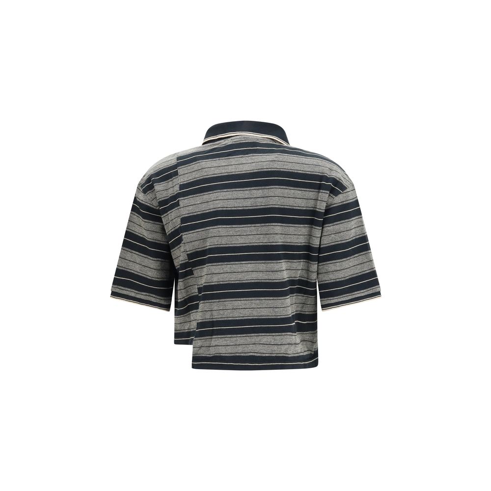 Marant Etoile 100% Cotton polo in black — view 2