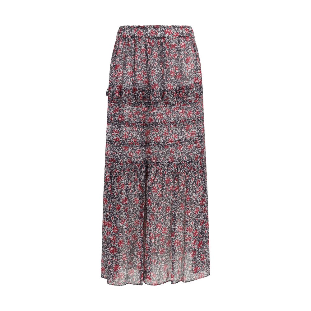 Marant Etoile 100% Cotton skirt in purple